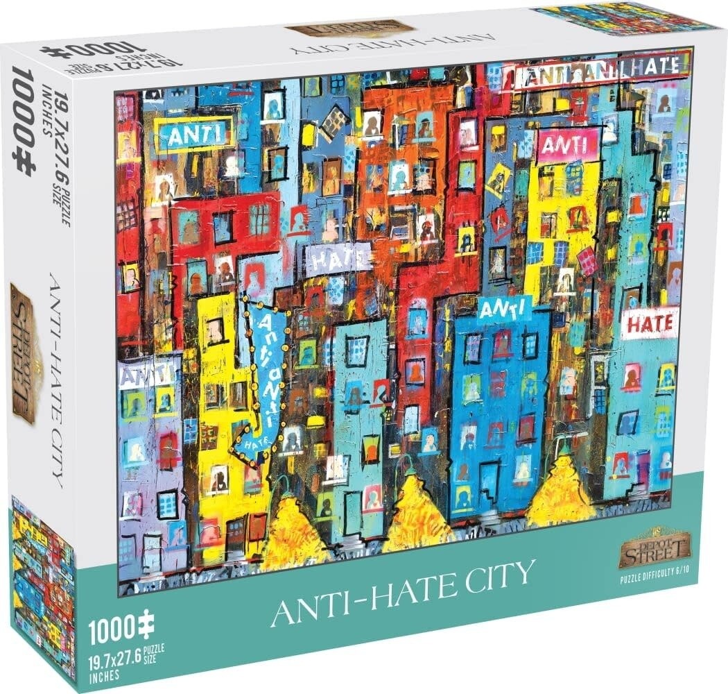Puzzle: Anti-Hate City (1000 Piece)