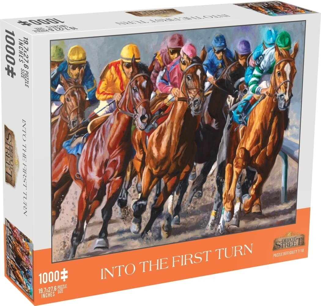 Puzzle: Into the First Turn (1000 piece)