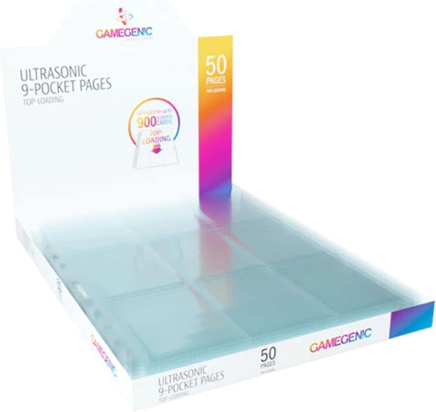 Sideloading 9-Pocket Pages: 50 pg Clear