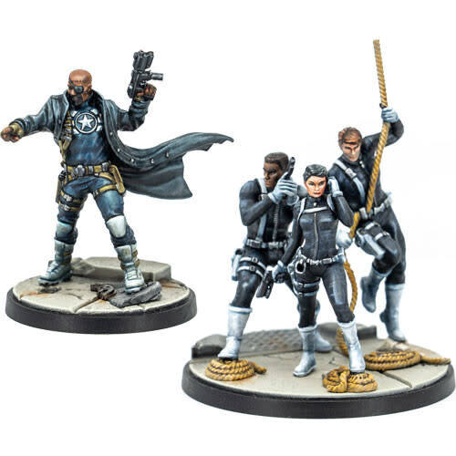Marvel Crisis Protocol: Nick Fury &amp; S.H.I.E.L.D Agents