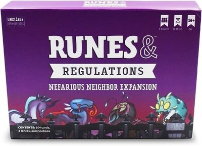 Runes &amp; Regulations: Nefarious Neighbor Expansion