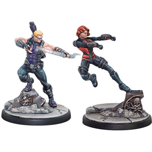 Marvel Crisis Protocol: Hawkeye &amp; Black Widow