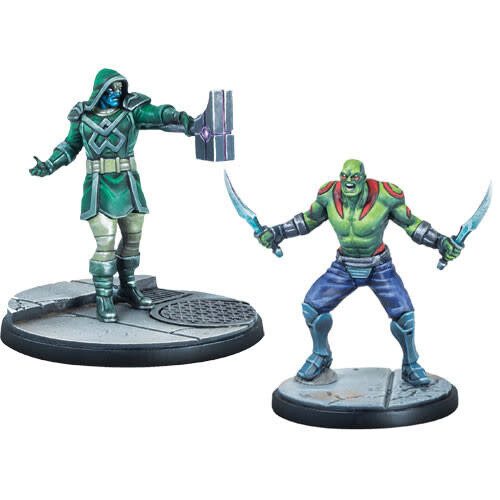 Marvel Crisis Protocol:  Drax &amp; Ronan the Accuser