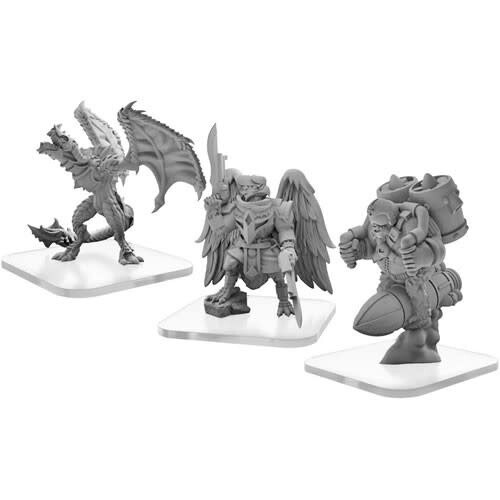 Monsterpocalypse: Protectors Alternate Elite Units - Bomber Ape, Stalker, Shrieker