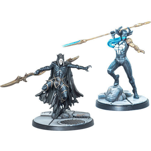 Marvel Crisis Protocol:  Corvus Glaive and Proxima Midnight