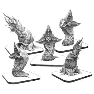 Monsterpocalypse: Vegetyrant Unit - Flowering Sprayer &amp; Whomping Nettle