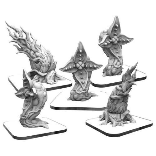 Monsterpocalypse: Vegetyrant Unit - Flowering Sprayer &amp; Whomping Nettle