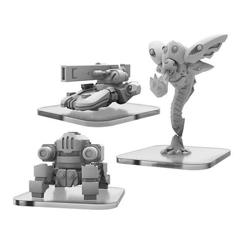 Monsterocalypse: Destroyers Alternate Elite Units - U-Tank, WW-82, Scorcher