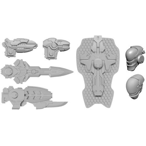 Warcaster: Firebrand Weapon Pack A Iron Star Alliance (Metal)