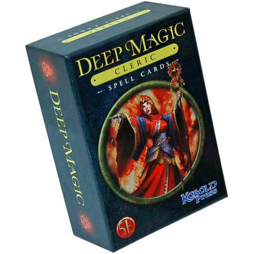 Deep Magic Spell Cards: Cleric
