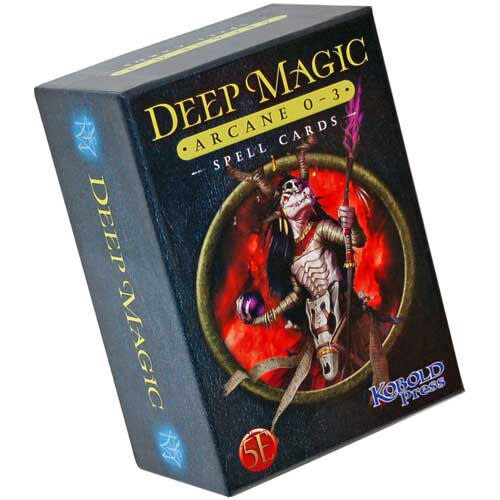 Deep Magic Spell Cards - Arcane 0-3