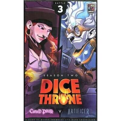 Dice Throne S2: Cursed Pirates vs Artificer