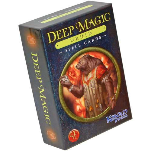 Deep Magic Spell Cards - Druid
