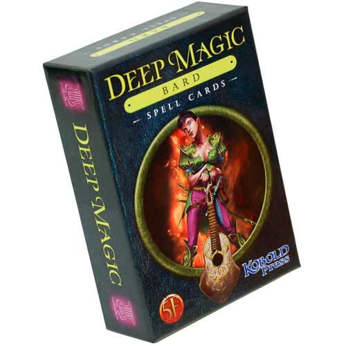 Deep Magic Spell Cards - Bard