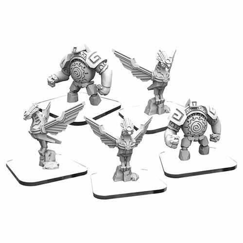 Monsterpocalypse: First Guardians Units - Gargoyle Monoliths &amp; Temple Monoliths