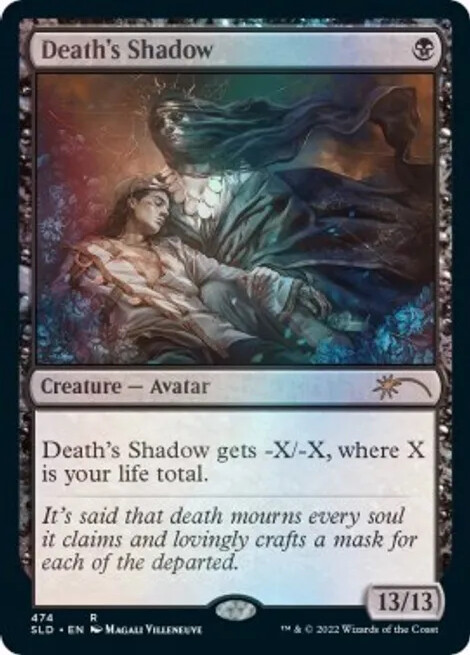 MTG Singles - (2A) - Death&#39;s Shadow - Secret Lair Drop Series