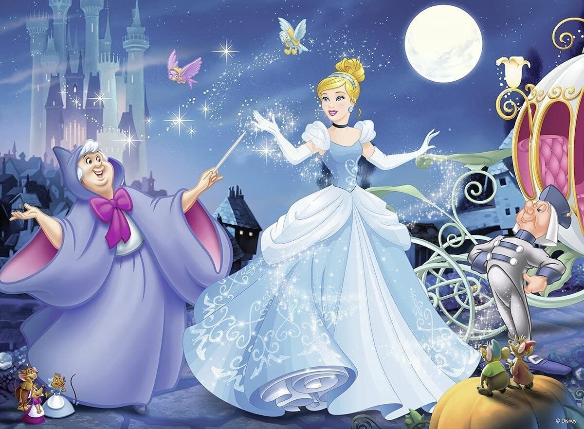 Puzzle: Adorable Cinderella (100 Piece) - Ravensburger