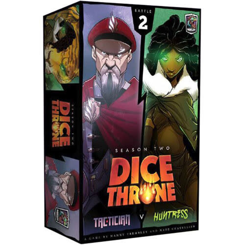 Dice Throne S2: Tactician Vs Huntress