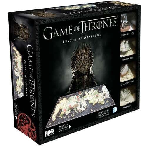 Puzzle: 4D Game of Thrones Cityscape - Westeros (1400+ Piece)