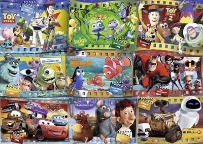 Puzzle: Disney - Pixar Movies (1000 Piece) - Ravensburger
