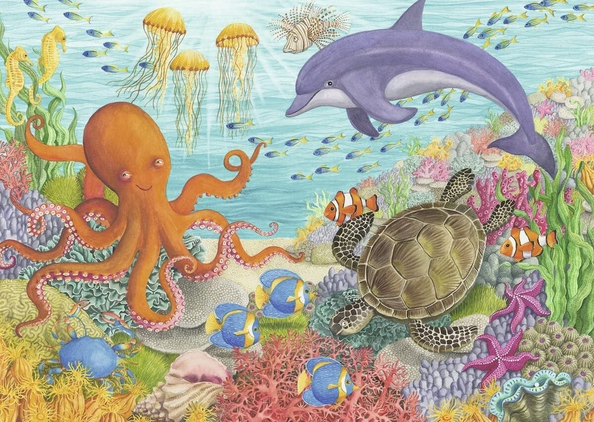 Puzzle: Ocean Friends (35 Piece) - Ravensburger