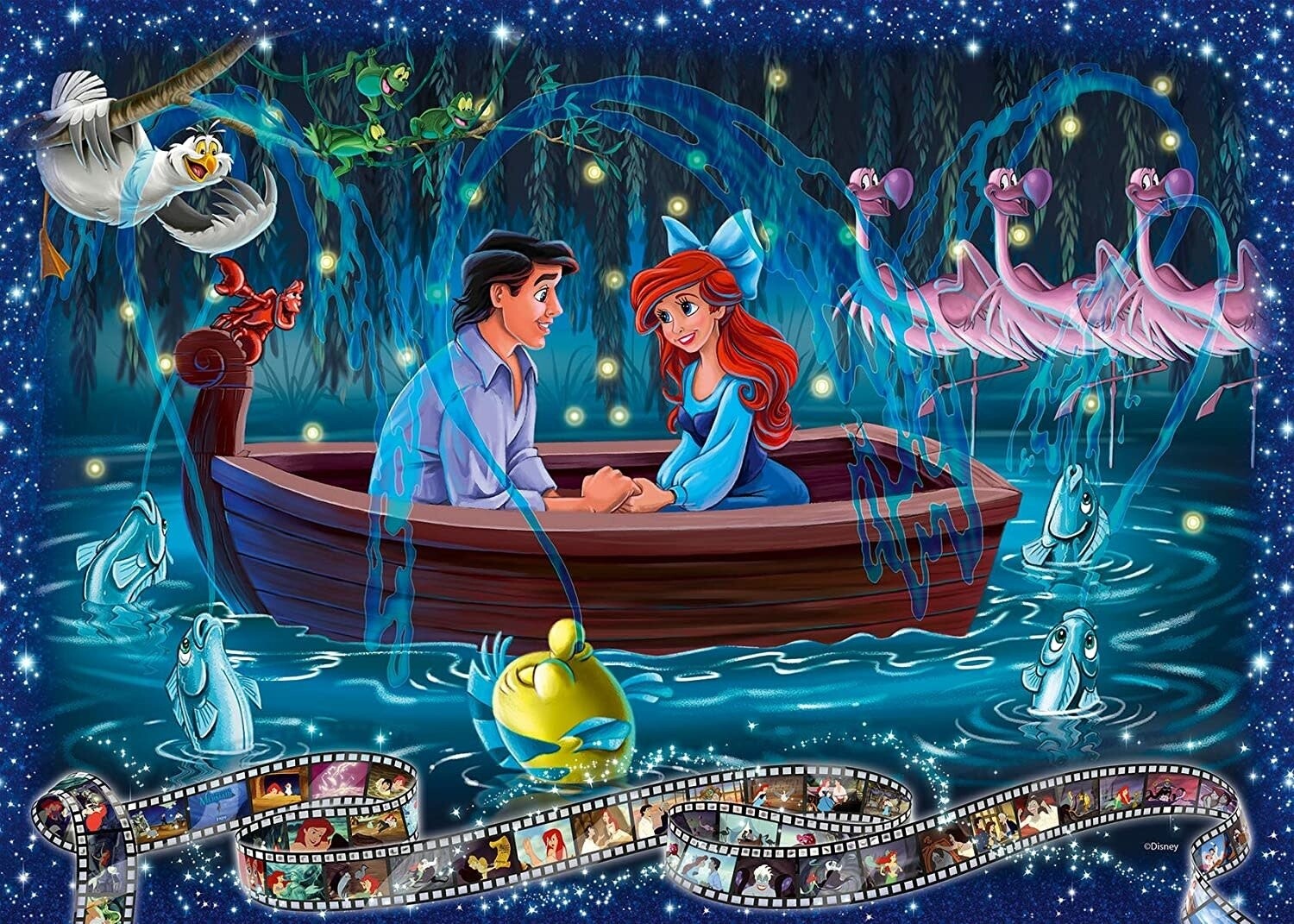 Puzzle: Little Mermaid (1000 Piece) - Ravensburger