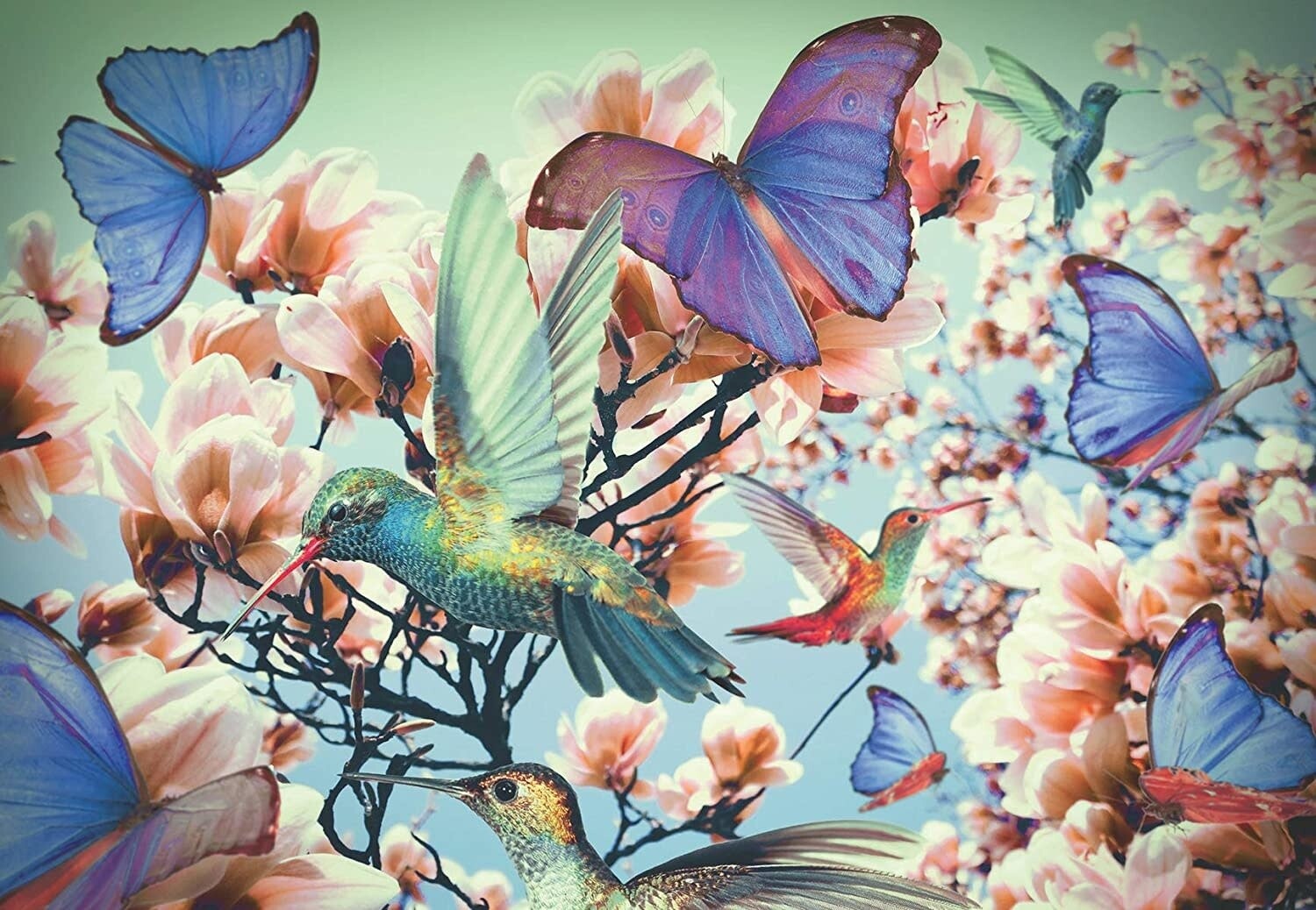 Puzzle: Hummingbird (300 Piece) - Ravensburger