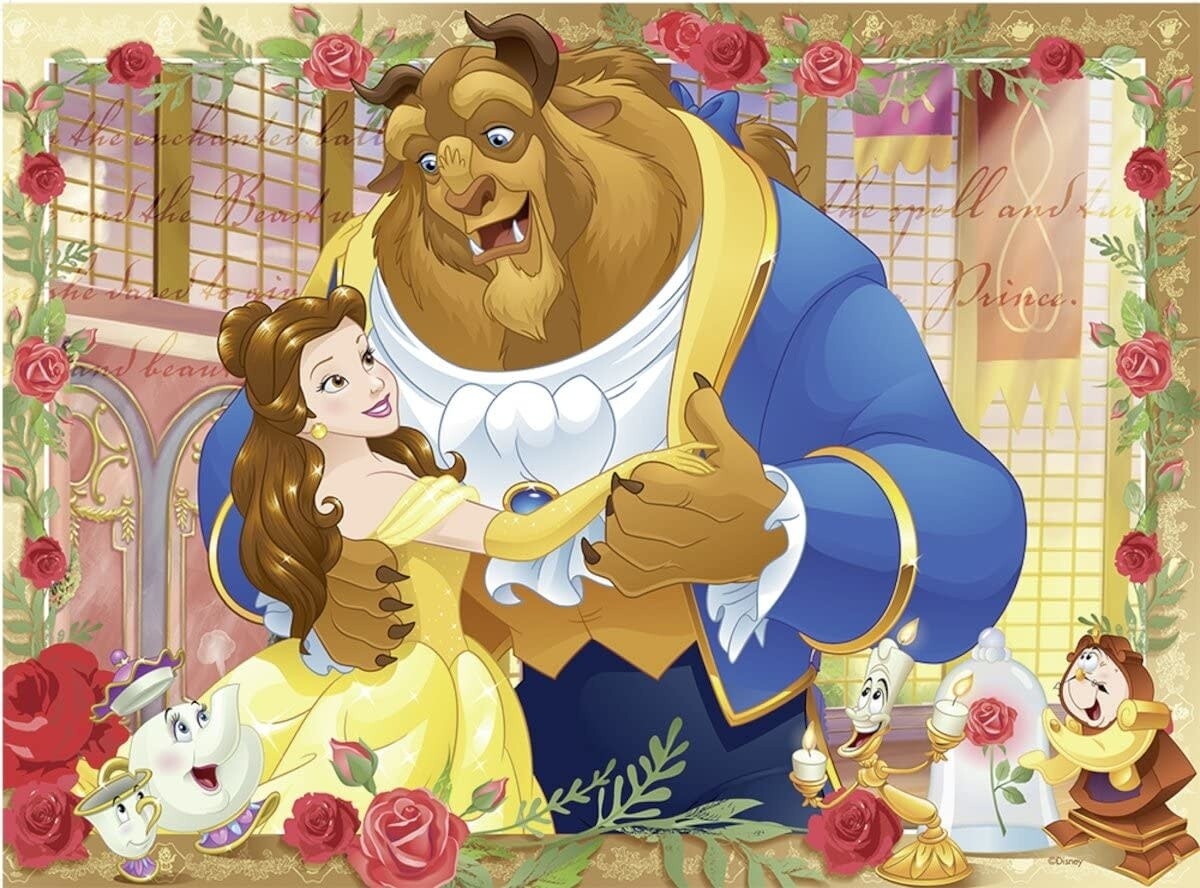Puzzle: Belle and Beast (100 Piece) - Ravensburger