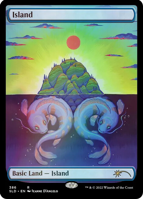 MTG Singles: Island (386) - Secret Lair Drop Series