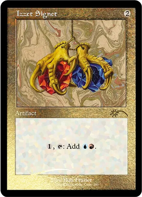 MTG Singles - (2A) - Izzet Signet (Foil Etched) - Secret Lair Drop Series