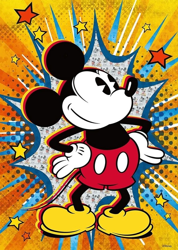 Puzzle: Retro Mickey (1000 Piece) - Ravensburger