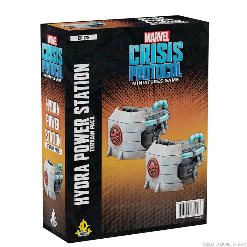 Marvel Crisis Protocol: Hydra Power Station Terrain &amp; Ultimate Encounter