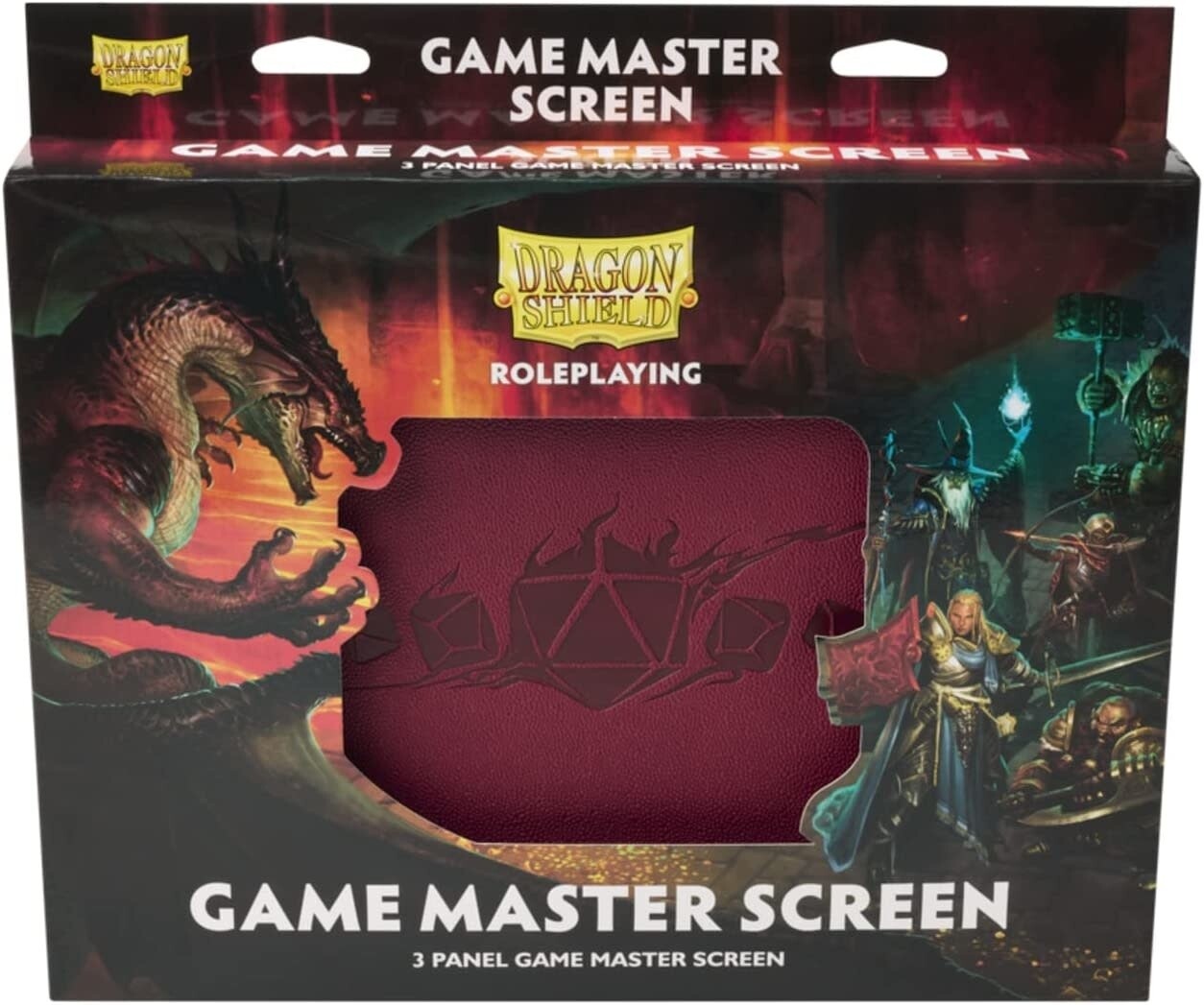 Dragon Shield: Game Master Companion Game Master Screen - Blood Red