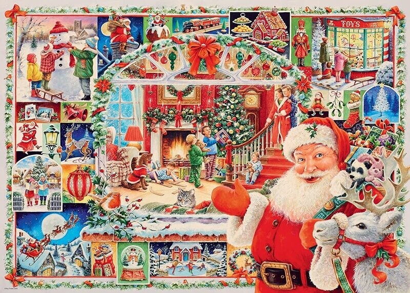 Puzzle: Christmas is Coming! Seasonal (1000 Piece) - Ravensburger