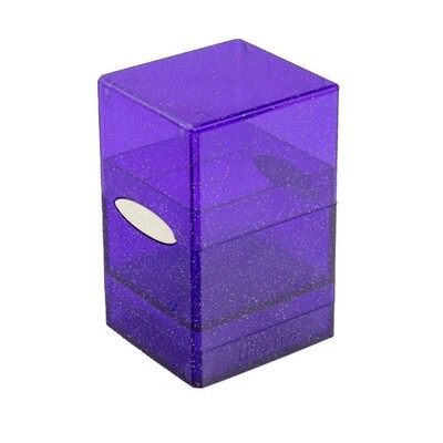 Ultra Pro - Deck Box Satin Tower (Glitter Purple)