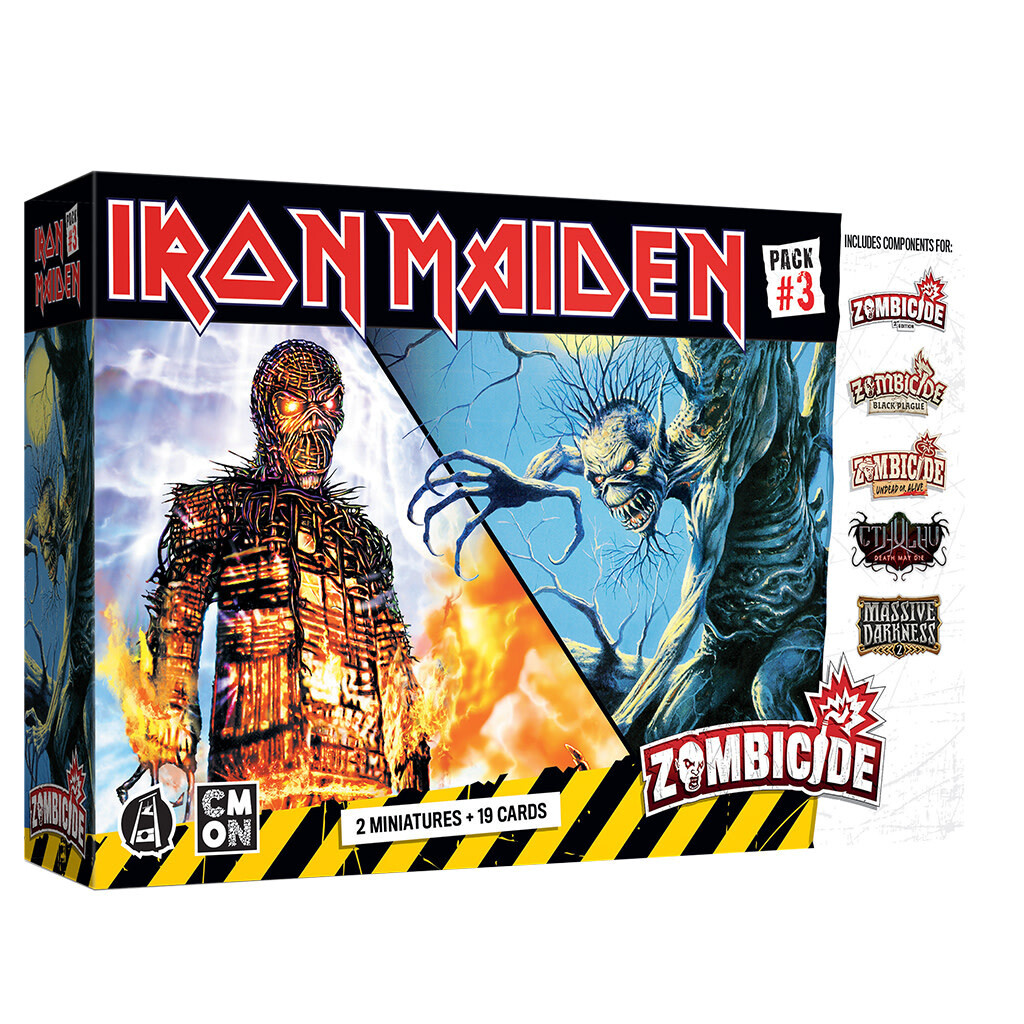 Zombicide: IRON MAIDEN PACK #3