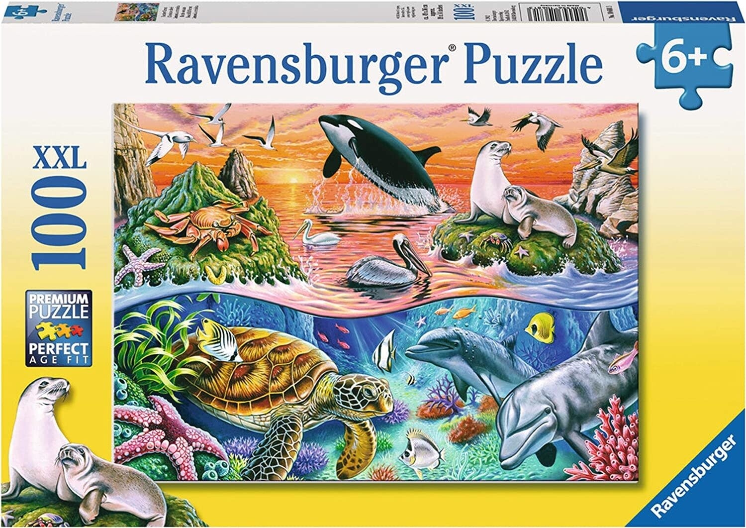 Puzzle: Beautiful Ocean (100 Piece) - Ravensburger