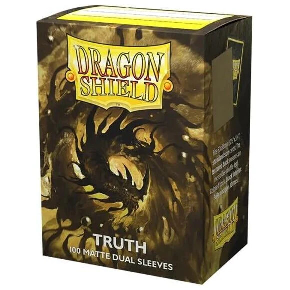 Dragon Shield Sleeves: Standard DUAL- Matte Truth (100 ct.)