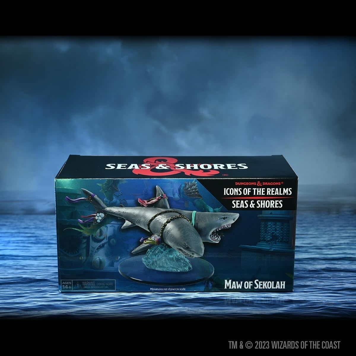 D&amp;D lcons of the Realms: Seas &amp; Shores Booster Maw of Sekolah Figure