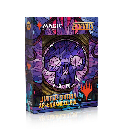 Pinfinity: MTG - Stained Glass Swamp Pin