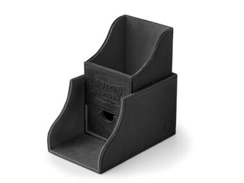 Dragon Shield: Deckbox Nest +100 w/ tray - Black / Black