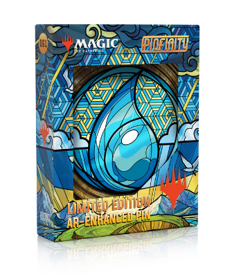 Pinfinity: MTG - Stained Glass Island Pin