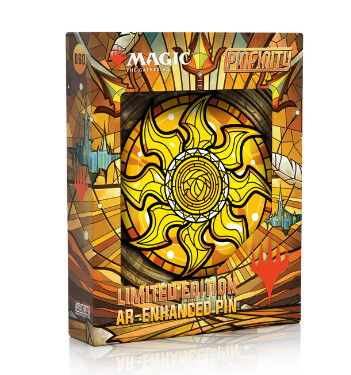 Pinfinity: MTG - Stained Glass Plains Pin