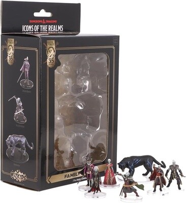D&amp;D Icons of the Realms: The Legend of Drizzt 35th Anniversary - Family &amp; Foe Boxed Set