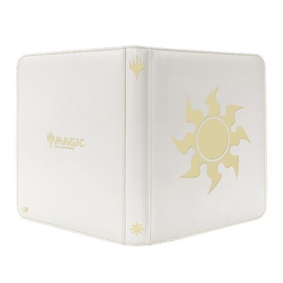 MTG: Zippered 12- Pocket Pro Binder - Mana 8 - Plains