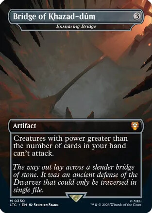 MTG Singles - (1A) - Bridge of Khazad-dum - Ensnaring Bridge