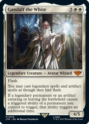 MTG Singles - (1A) - Gandalf the White (019)