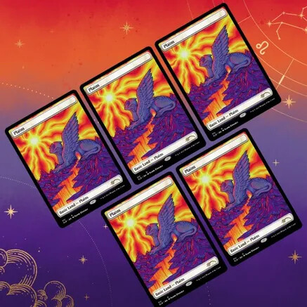 MTG Secret Lair: Astrology Lands (Leo) - Foil