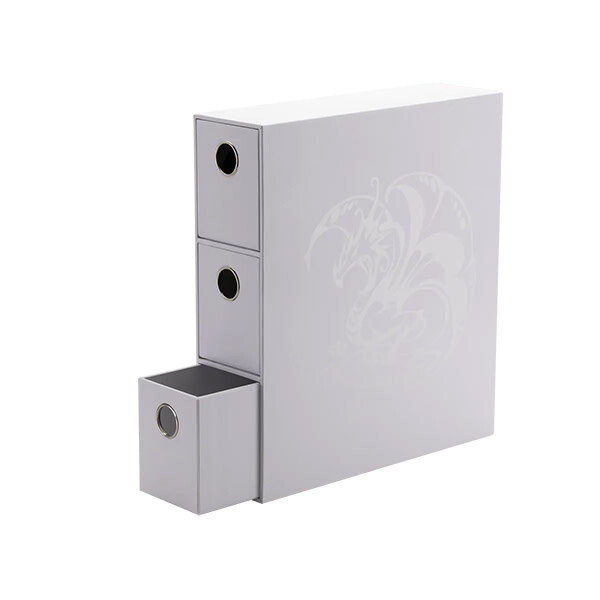 Dragon Shield: Fortress Card Drawers - White