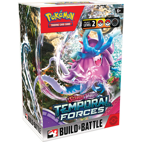 Pokemon: Scarlet &amp; Violet - Temporal Forces - Build &amp; Battle Box